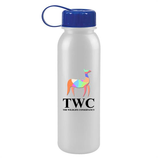 24oz Digital Metalike Bottle Crest Lid