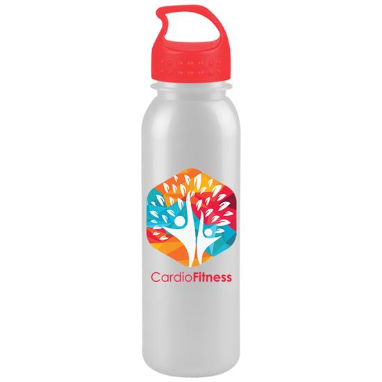 24oz Digital Metalike Bottle Crest Lid