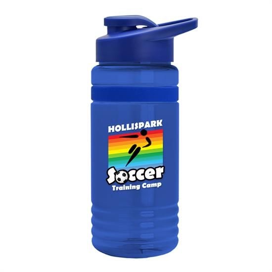 Digital 20 oz Stripe Bottle - Snap Lid