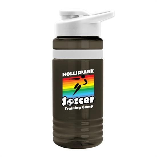 Digital 20 oz Stripe Bottle - Snap Lid