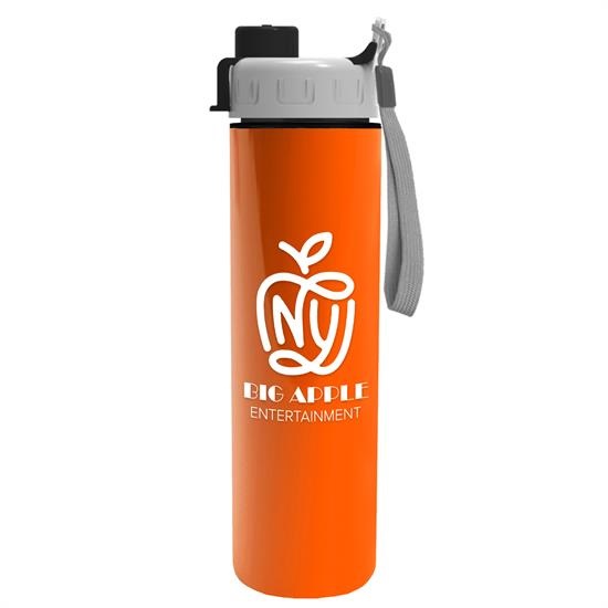 Slim Travel Tumbler 16 oz. Double Wall Insulated With Quick Snap