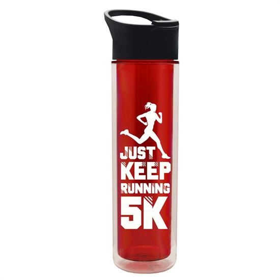 The Chiller 16 oz. Double Wall Insulated Bottle With Pop-Up Sip L