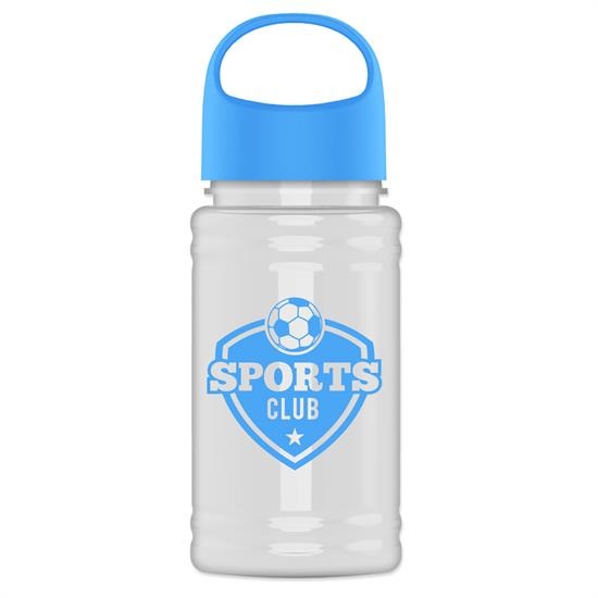 UpCycle Mini - 16 oz. RPET Bottle With Oval Crest Lid