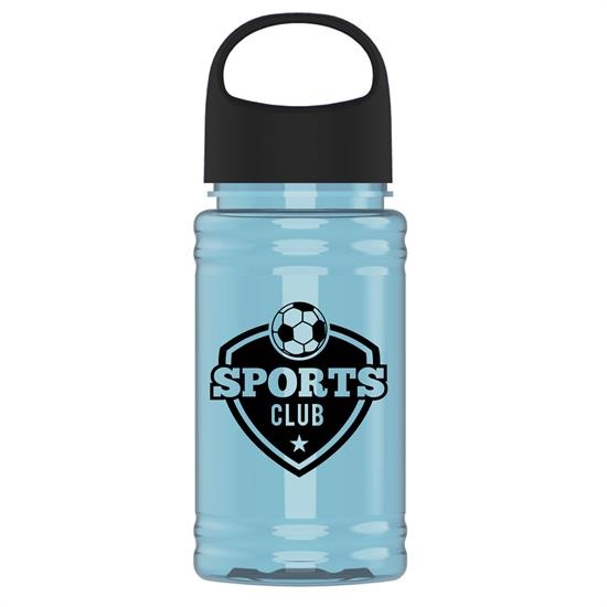 UpCycle Mini - 16 oz. RPET Bottle With Oval Crest Lid