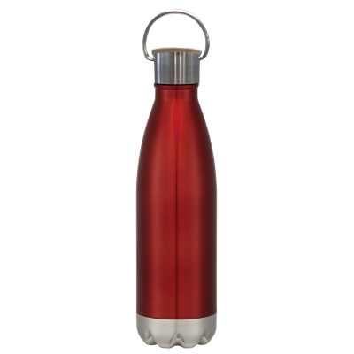16 oz. Swiggy Stainless Steel Bottle With Bamboo Lid