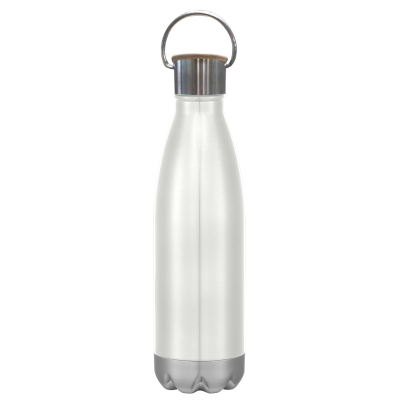 16 oz. Swiggy Stainless Steel Bottle With Bamboo Lid