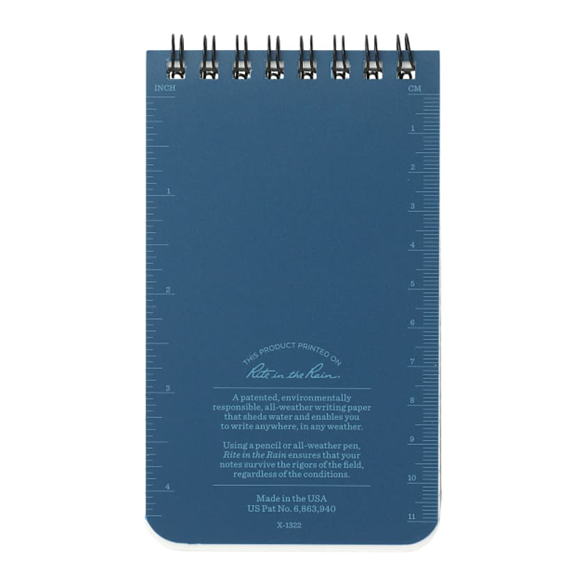 3” X 5” Rite in The Rain Top Spiral Notebook