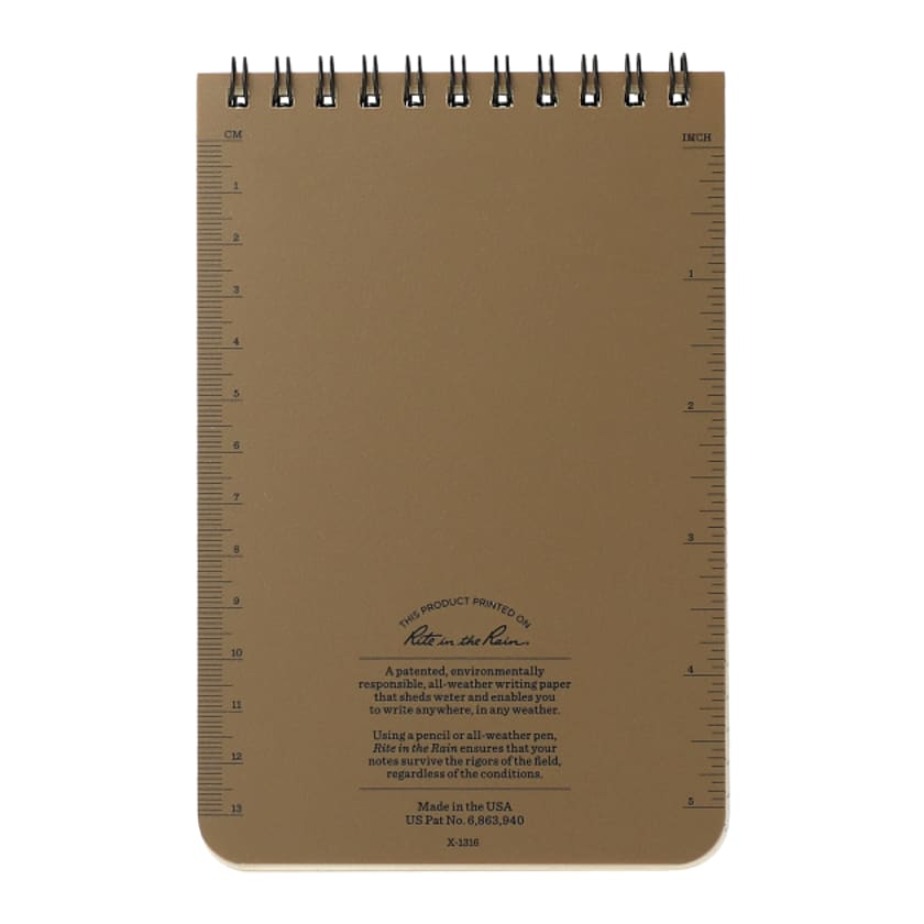 4” x 6” Rite in the Rain Top Spiral Notebook