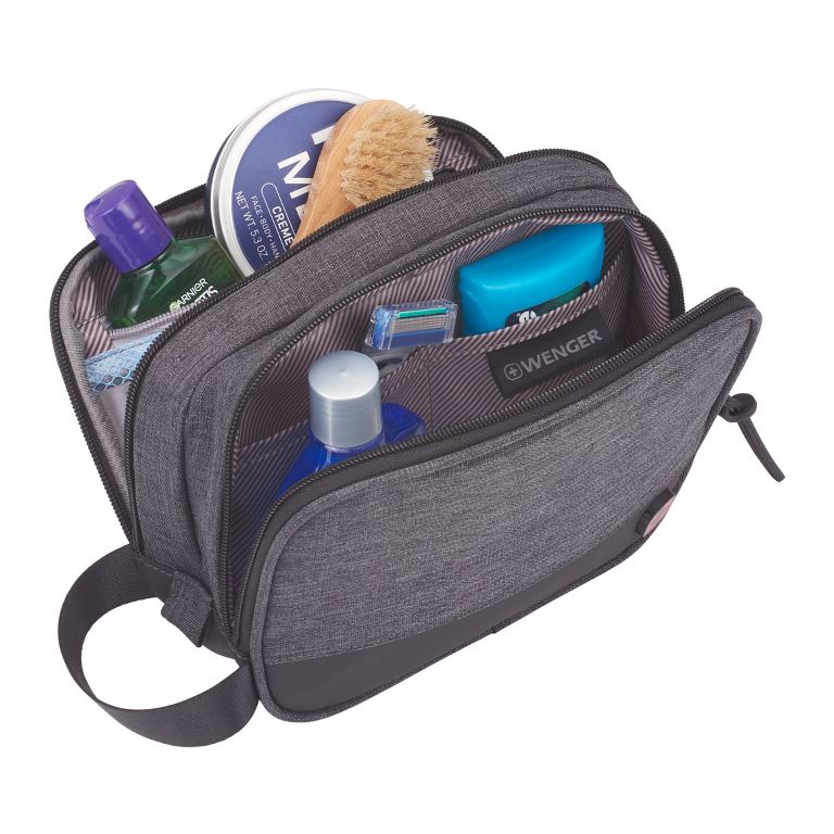 Wenger RPET Dual Compartment Dopp Kit