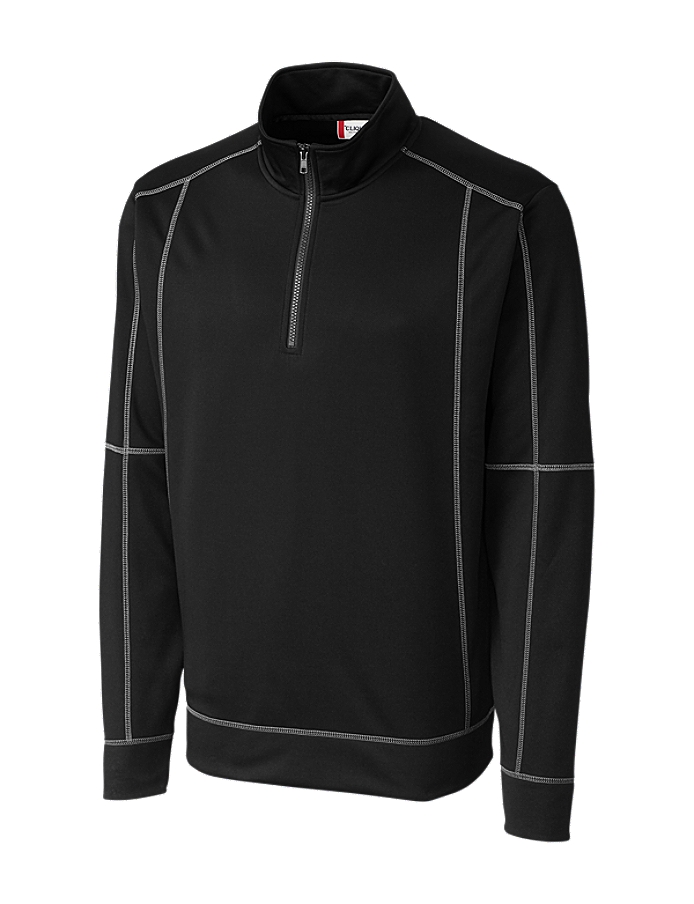 Clique Helsa Mens Half Zip Knit Pullover Sweatshirt