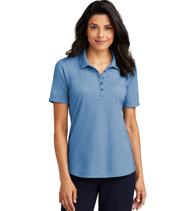 Port Authority® Ladies Fine Pique Blend Polo