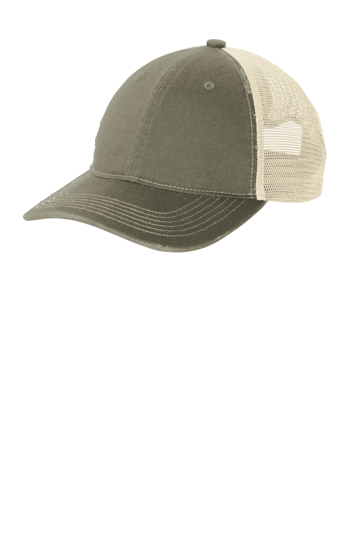 Port Authority® Distressed Mesh Back Cap