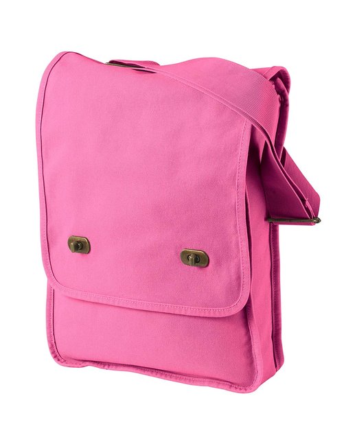 Authentic Pigment Pigment-Dyed Canvas Field Bag