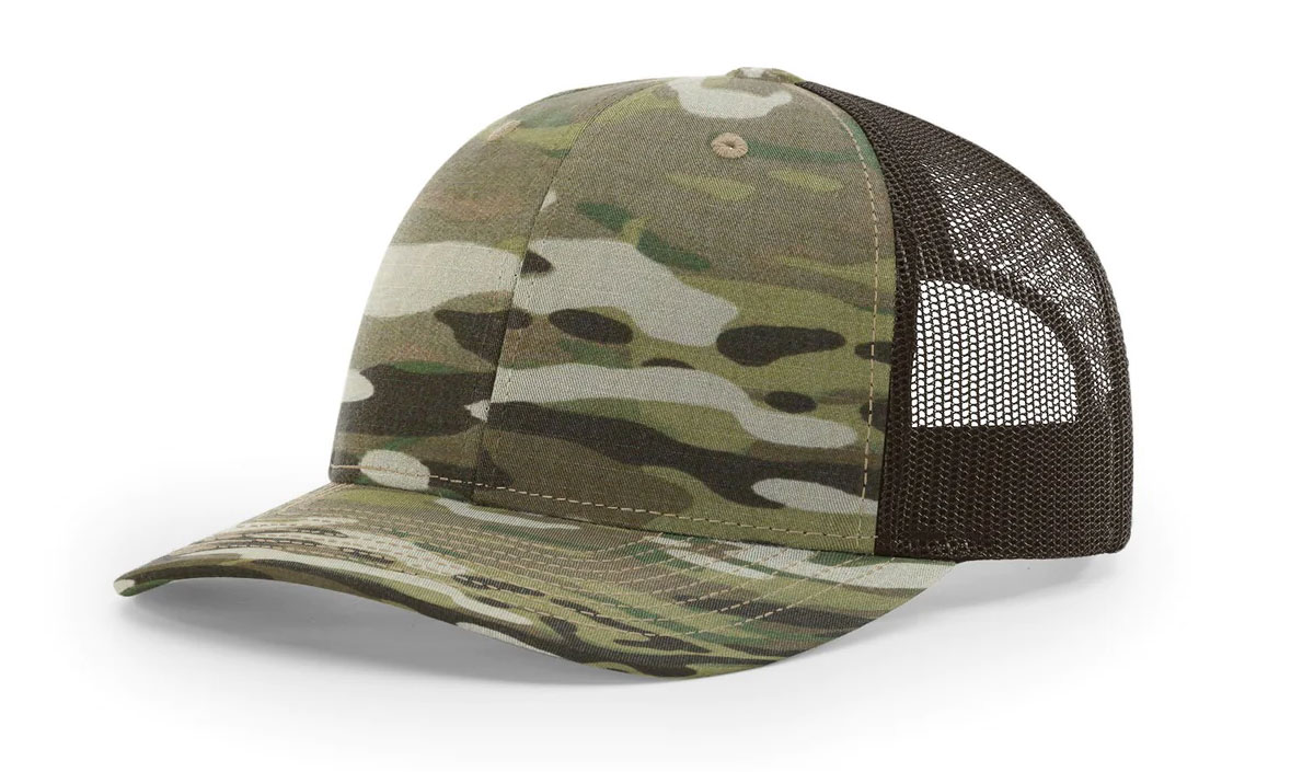 Richardson Multicam Trucker Cap