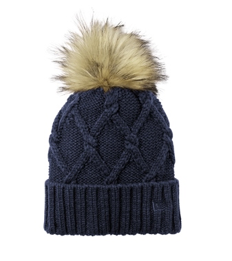 New Era ® Faux Fur Pom Beanie