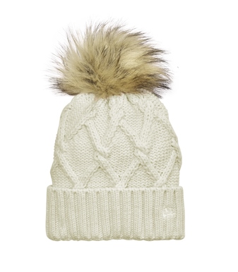 New Era ® Faux Fur Pom Beanie