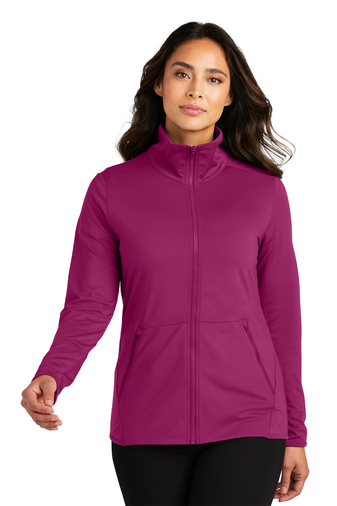 Port Authority® Ladies Accord Stretch Fleece Full-Zip