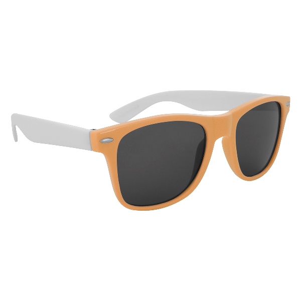 Full Color Colorblock Malibu Sunglasses