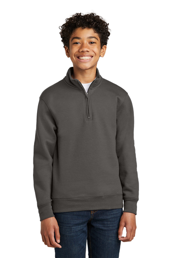 Port & Company ® Youth Core Fleece 1/4-Zip Pullover Sweatshirt