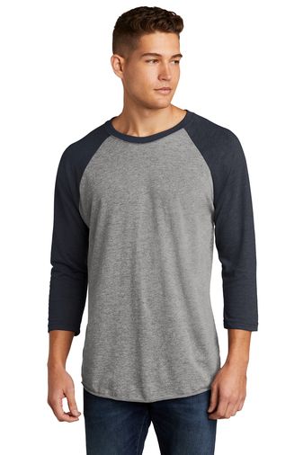 Next Level Apparel® Unisex Tri-Blend 3/4-Sleeve Raglan Tee