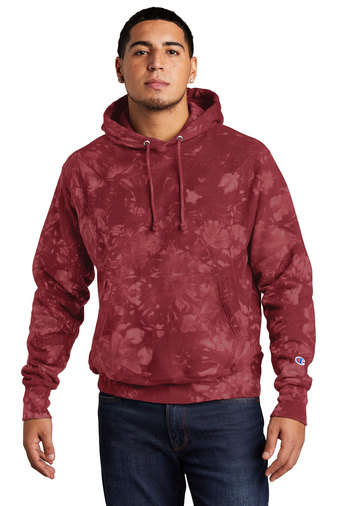 Champion ® Reverse Weave ® Tie-Dye Hooded Sweatshirt