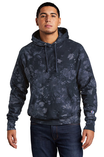 Champion ® Reverse Weave ® Tie-Dye Hooded Sweatshirt