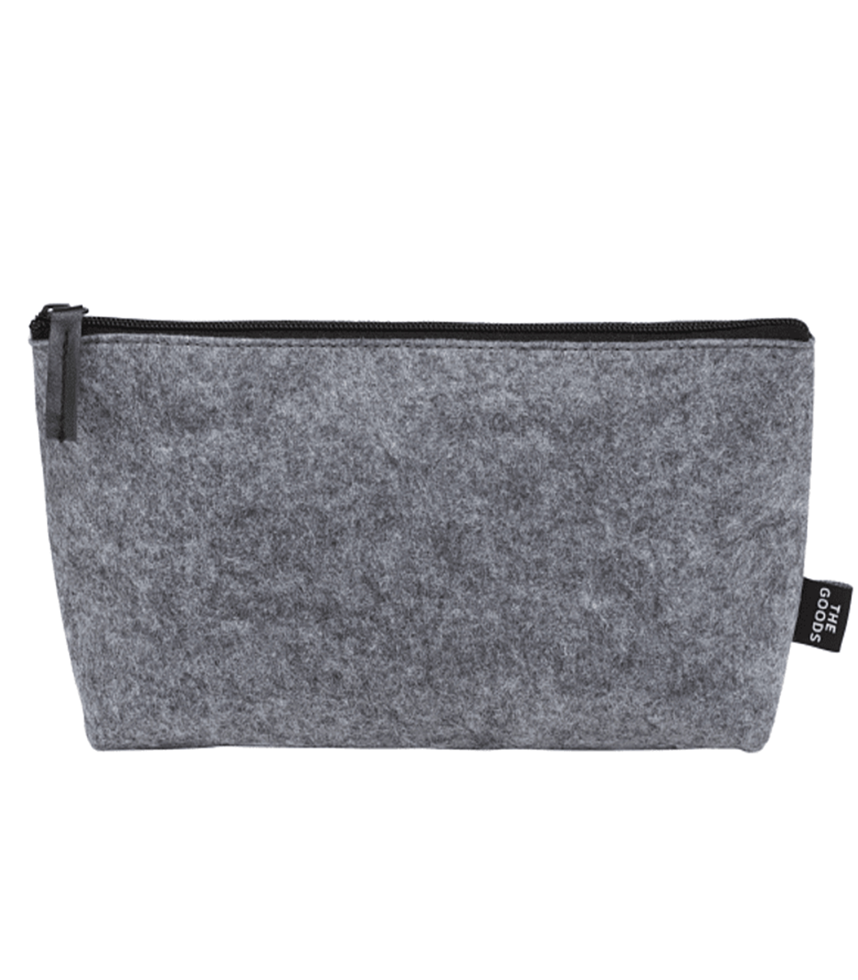 The Goods Recycled Felt Zippered Pouch