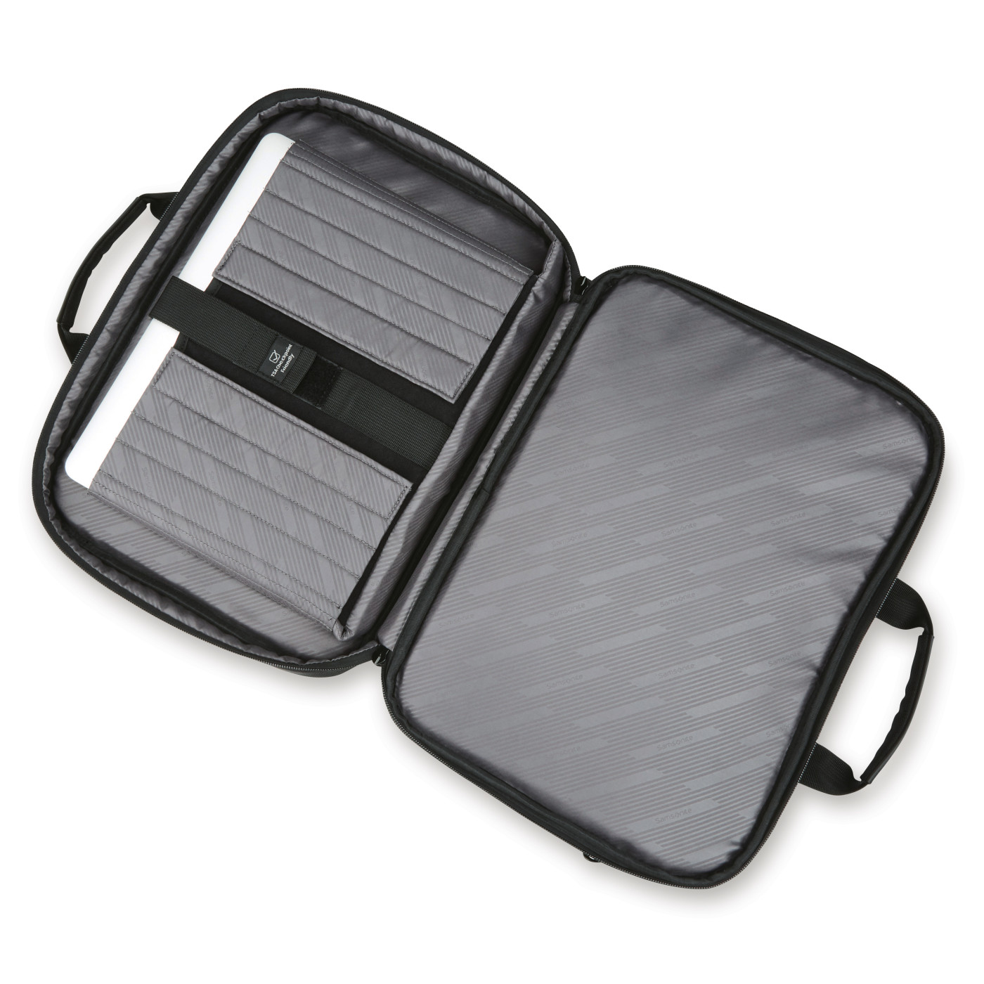 Samsonite Classic Business Perfect Fit Two Gusset Laptop Portfoli