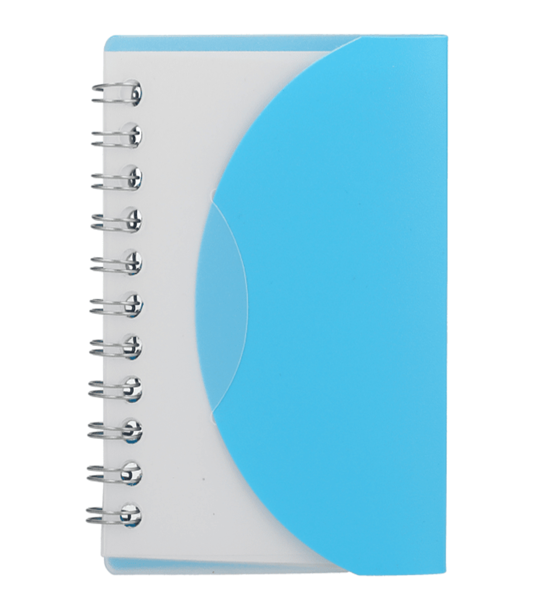 3.4” X 4.5” FSC® Recycled Post Spiral Notebook