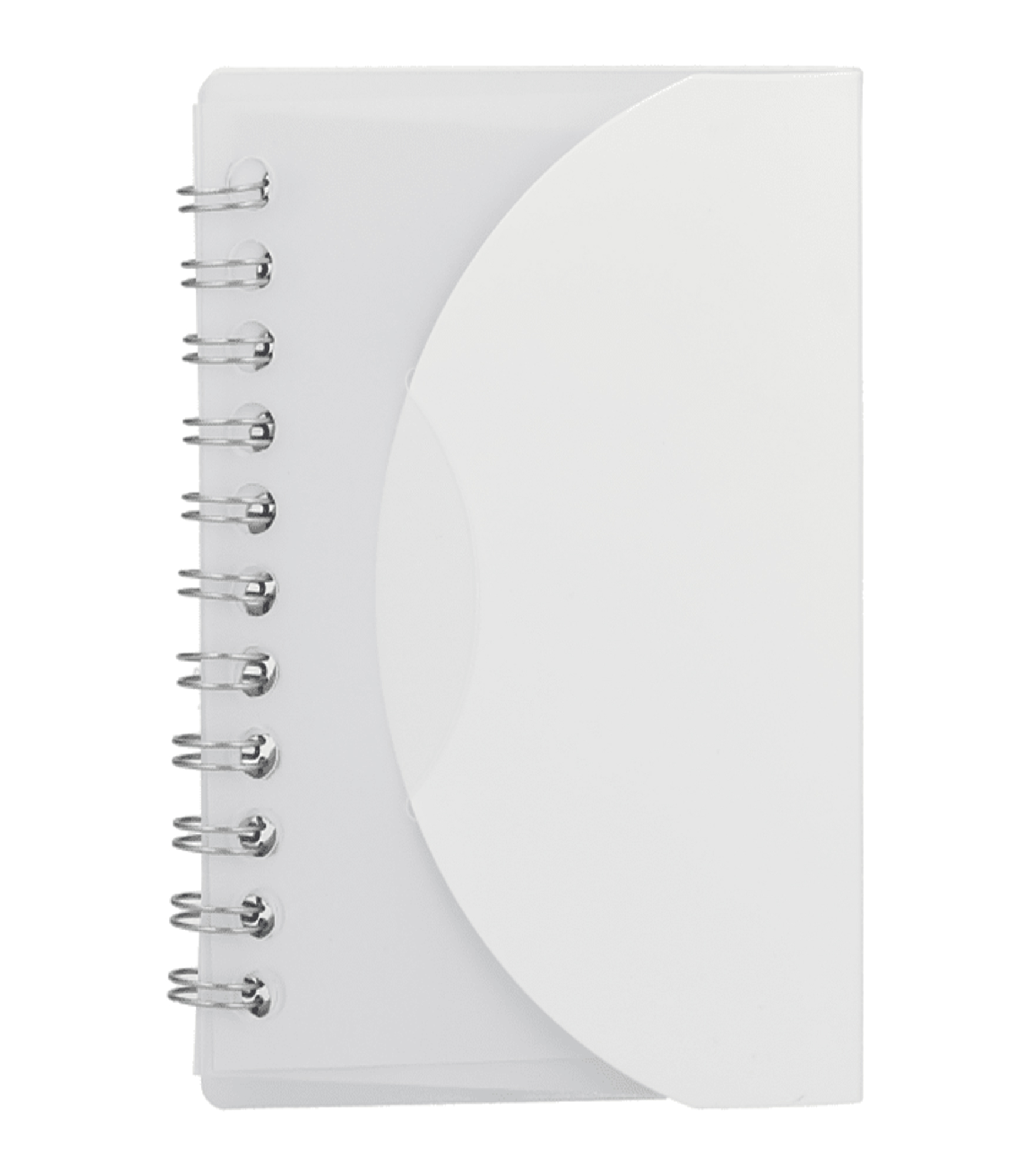 3.4” X 4.5” FSC® Recycled Post Spiral Notebook
