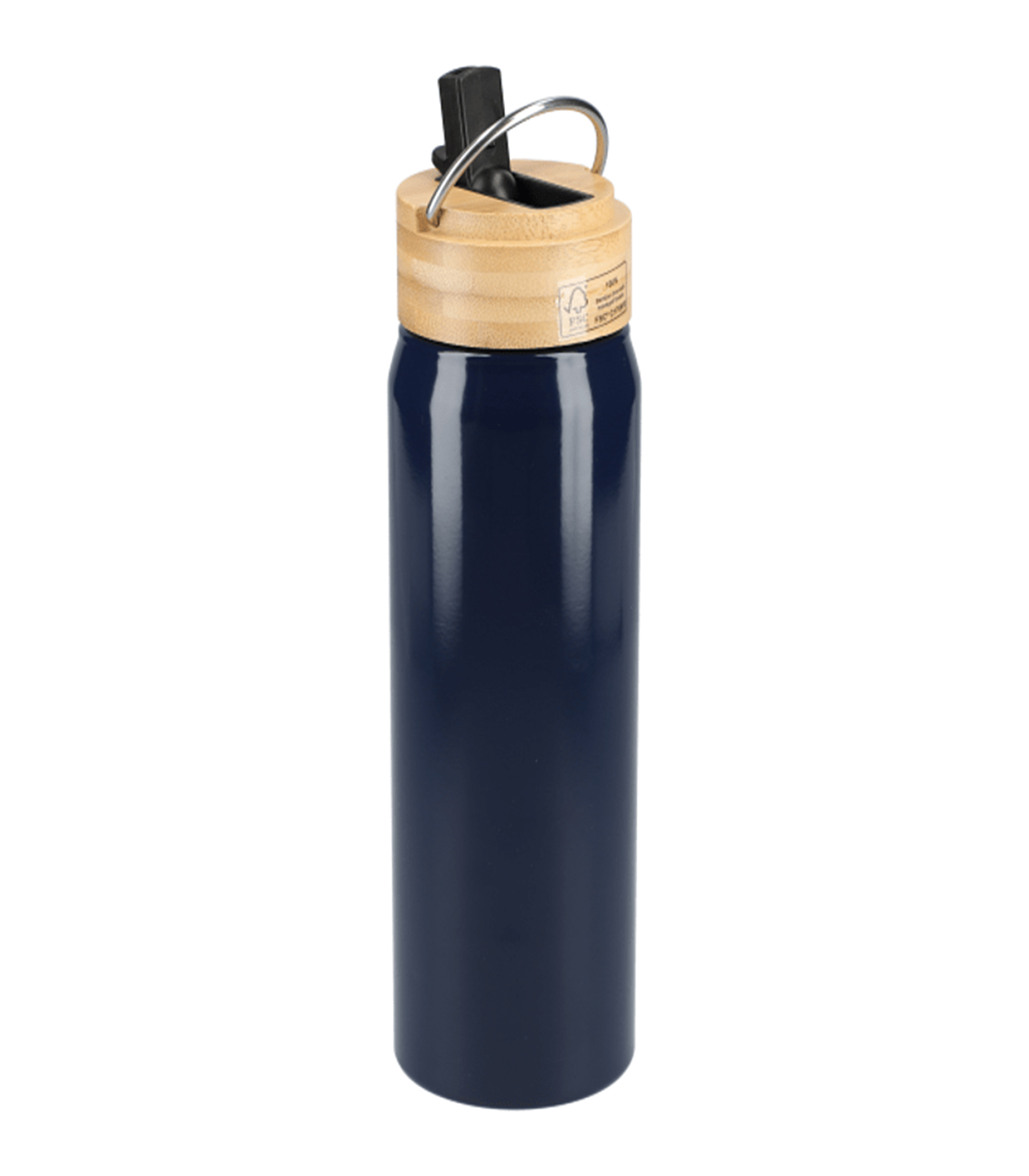 Billy 26oz Eco-Friendly Aluminum Bottle With FSC Bamboo Lid