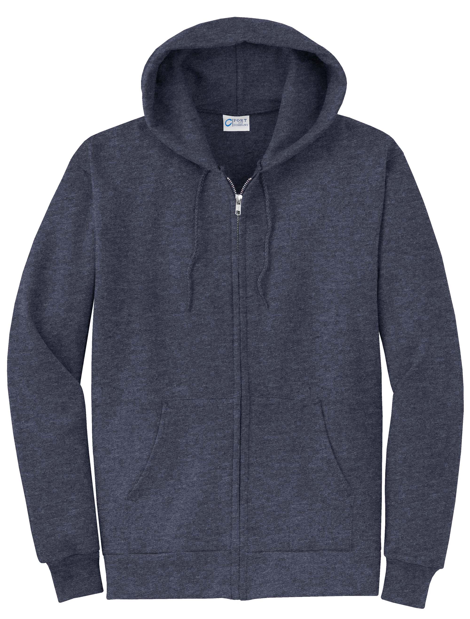 Port & Company® - Core Fleece Full-Zip Hooded Sweatshirt