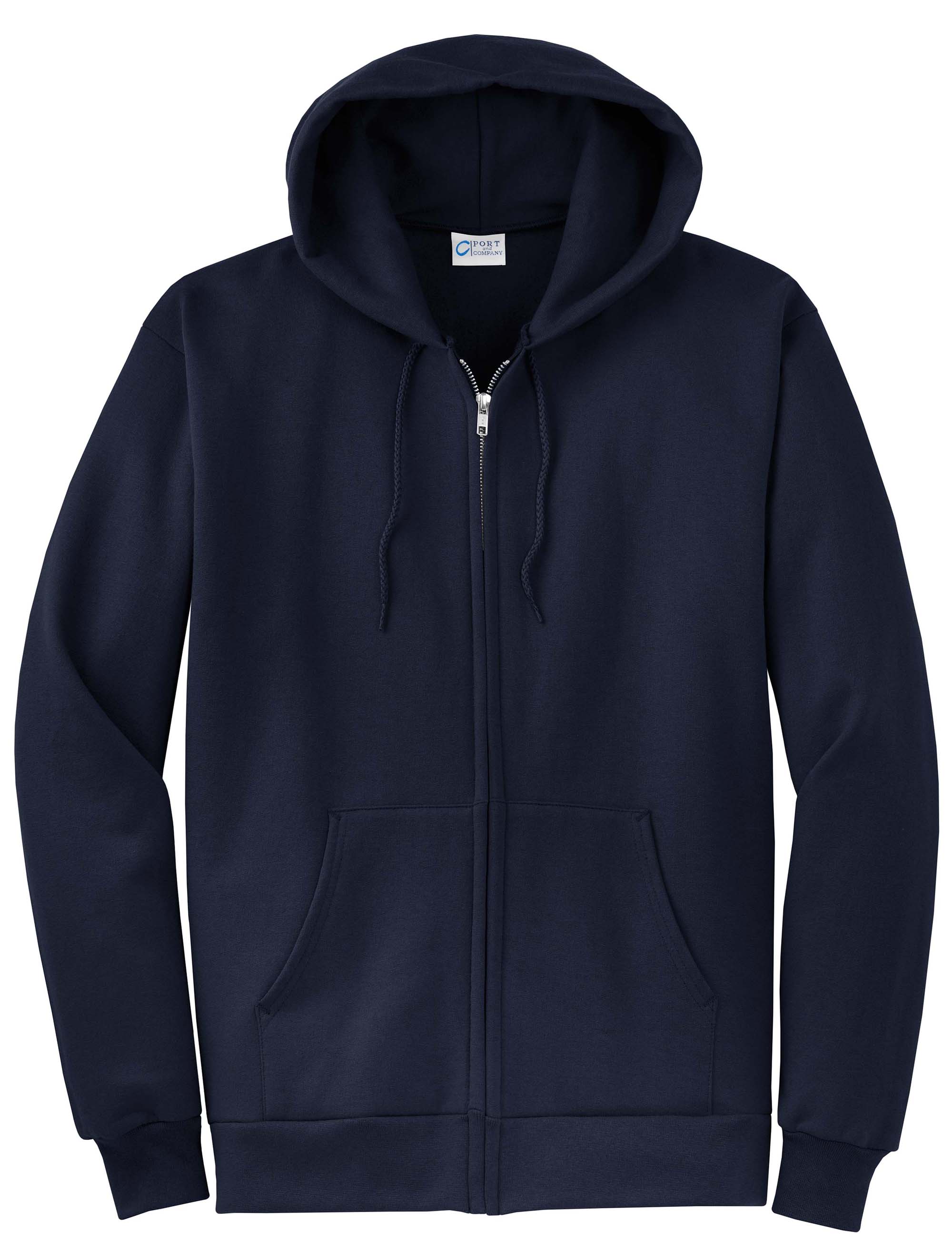 Port & Company® - Core Fleece Full-Zip Hooded Sweatshirt