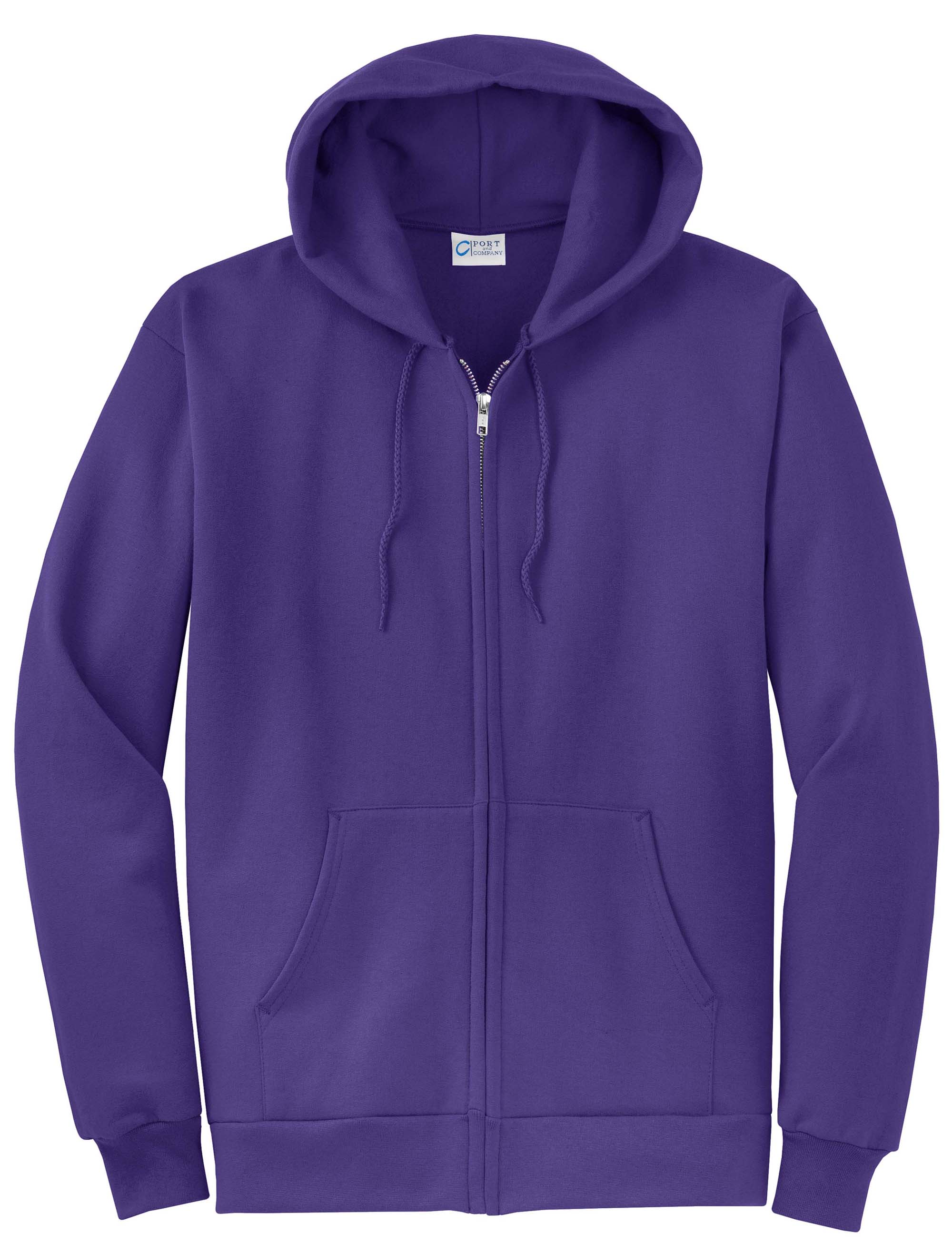 Port & Company® - Core Fleece Full-Zip Hooded Sweatshirt