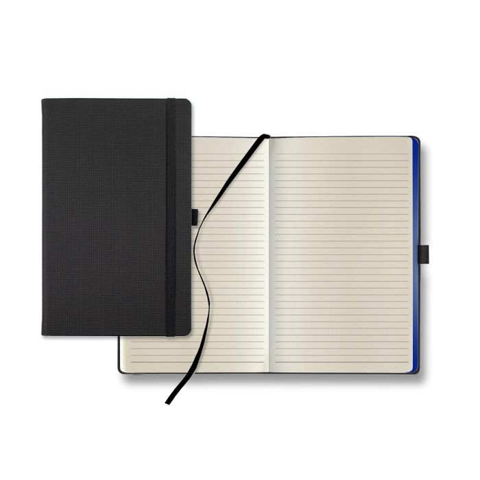 All Metal Medio Lined Ivory Page Journal