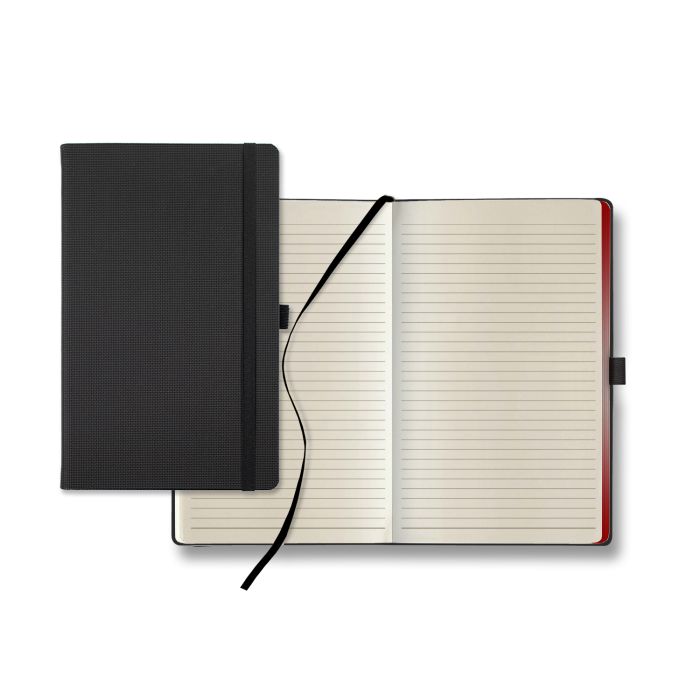 All Metal Medio Lined Ivory Page Journal