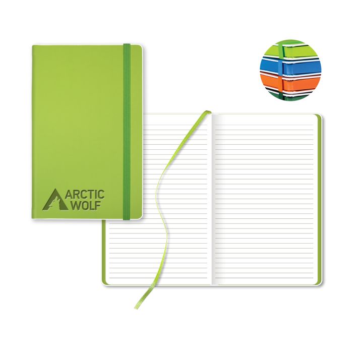 Color Laser Medio Lined White Page Journal