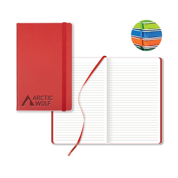 Color Laser Medio Lined White Page Journal