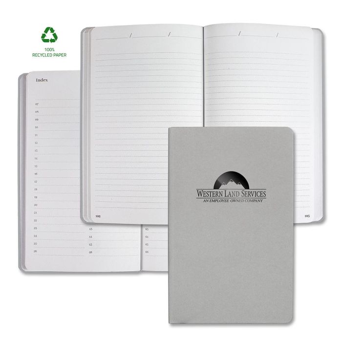 Samoa ECO Indexed Recycled White Page Journal