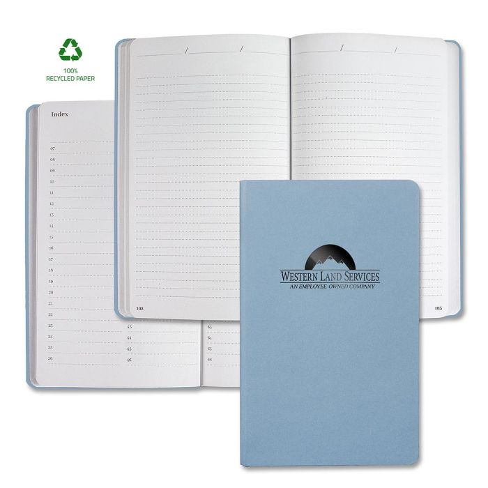 Samoa ECO Indexed Recycled White Page Journal
