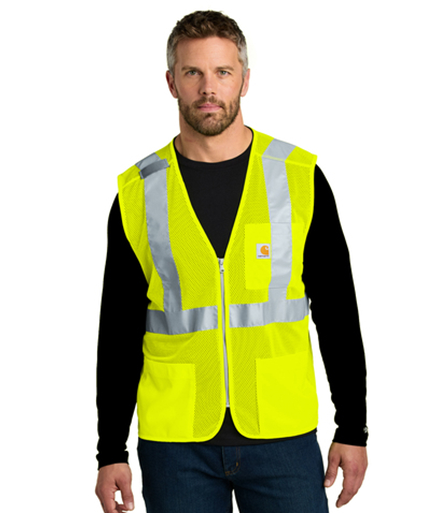 Carhartt® ANSI Class 2 Mesh Zip-Front Vest