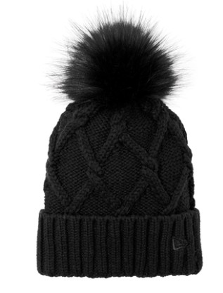 New Era ® Faux Fur Pom Beanie