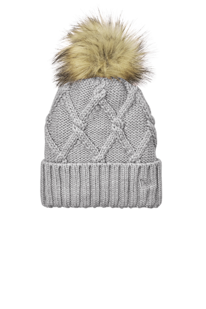 New Era ® Faux Fur Pom Beanie