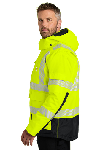 Carhartt® ANSI 107 Class 3 Waterproof  Insulated Jacket
