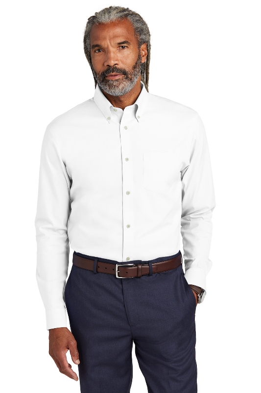 Brooks Brothers® Tall Wrinkle-Free Stretch Pinpoint Shirt