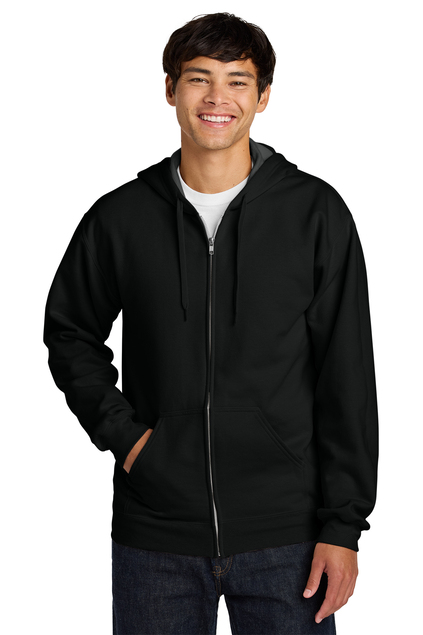 Gildan Softstyle® Midweight Fleece Full-Zip Hooded Sweatshirt