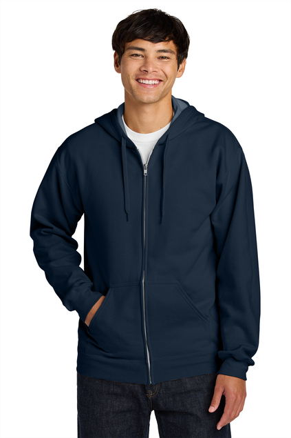 Gildan Softstyle® Midweight Fleece Full-Zip Hooded Sweatshirt