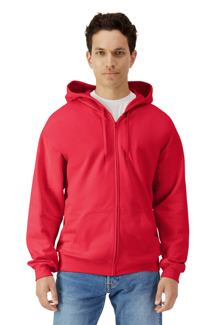 Gildan Softstyle® Midweight Fleece Full-Zip Hooded Sweatshirt