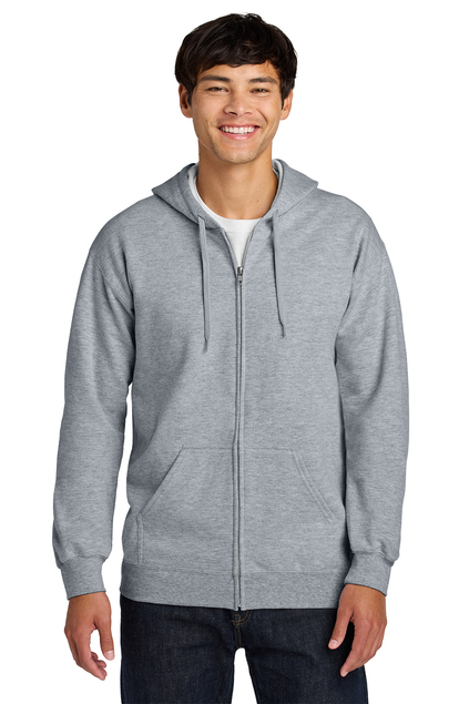 Gildan Softstyle® Midweight Fleece Full-Zip Hooded Sweatshirt