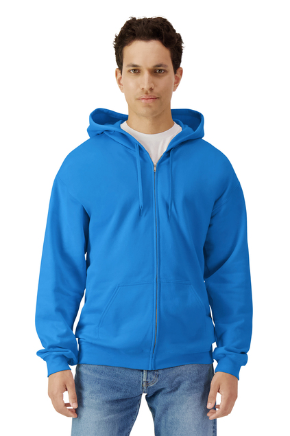 Gildan Softstyle® Midweight Fleece Full-Zip Hooded Sweatshirt
